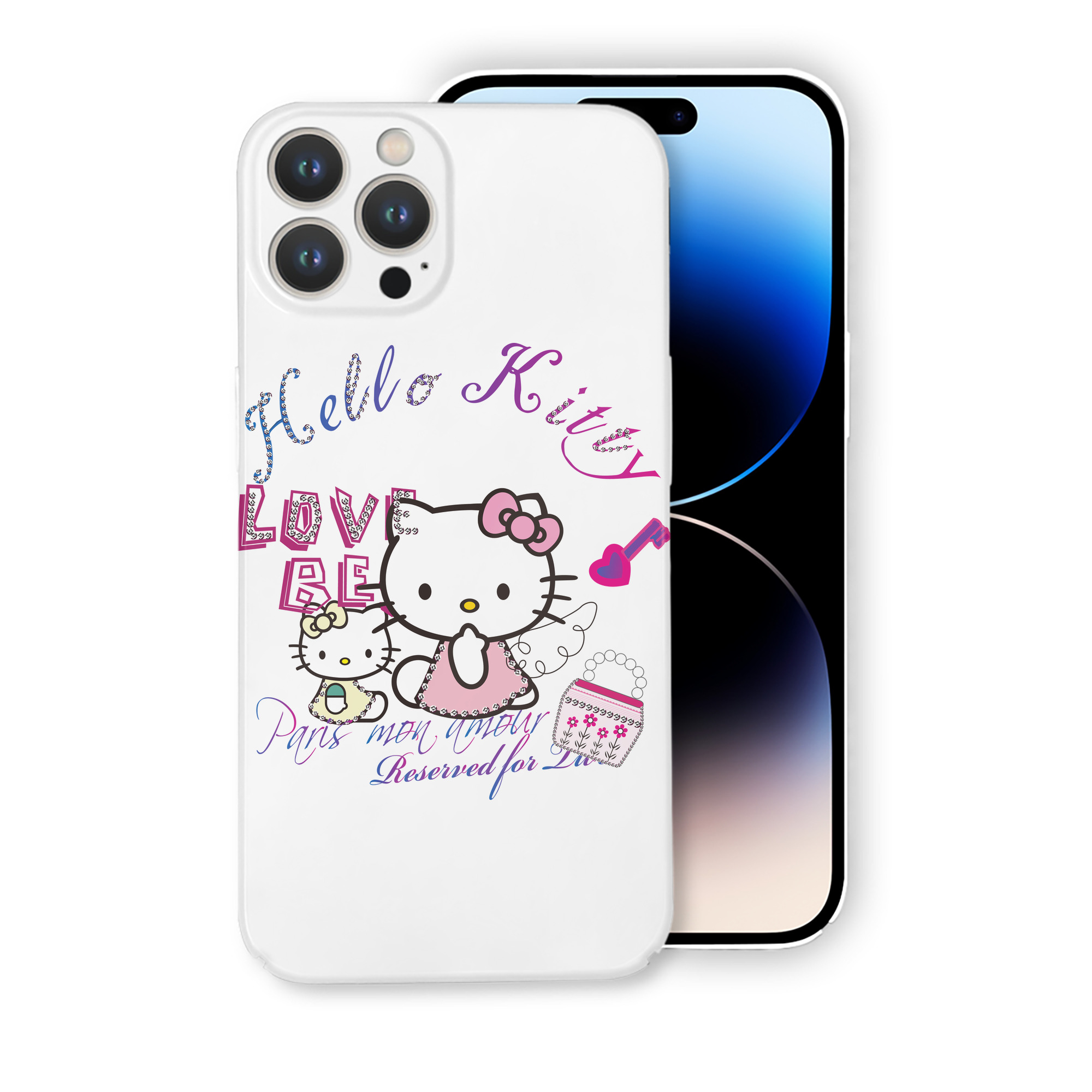 （画像用） Hello Kitty ハローキティ 【iPhone 14シリーズ対応】ハードケース